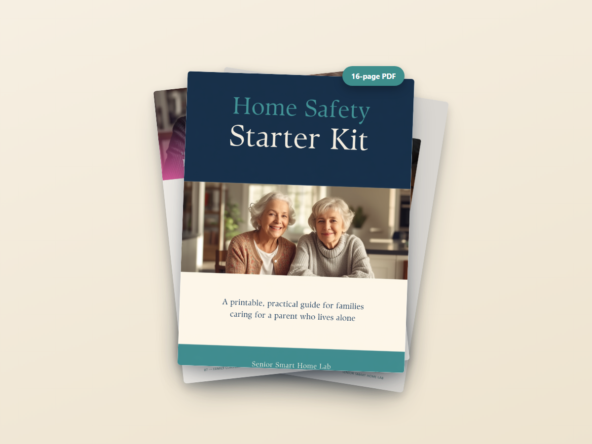 Senior Home Safety Starter Kit printable PDF mockup